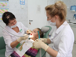 Прием детского стоматолога 
