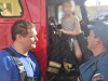В Челябинске пожарные сняли ребенка с 8 этажа